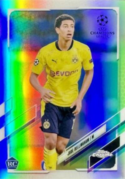 2020 Topps Chrome UEFA Champions League Jude Bellingham [Refractor] #68 card