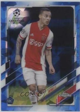 2020 Topps Chrome UEFA Champions League Sapphire Antony #87 card