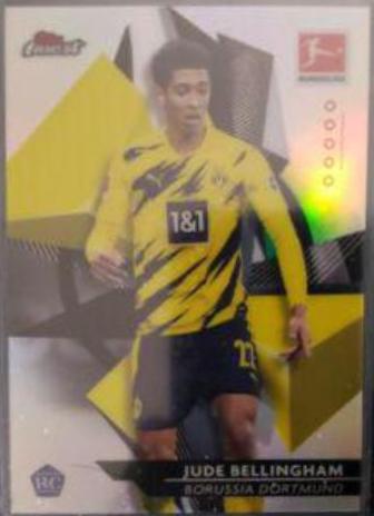 2020 Topps Finest Bundesliga Jude Bellingham [Refractor] #32 card