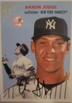 2020 Topps Gallery Heritage Aaron Judge #HT-22 card