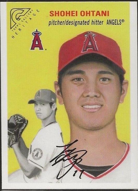 2020 Topps Gallery Heritage Shohei Ohtani #HT-2 card