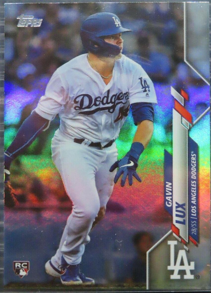 2020 Topps Gavin Lux [Rainbow Foil] #292 card