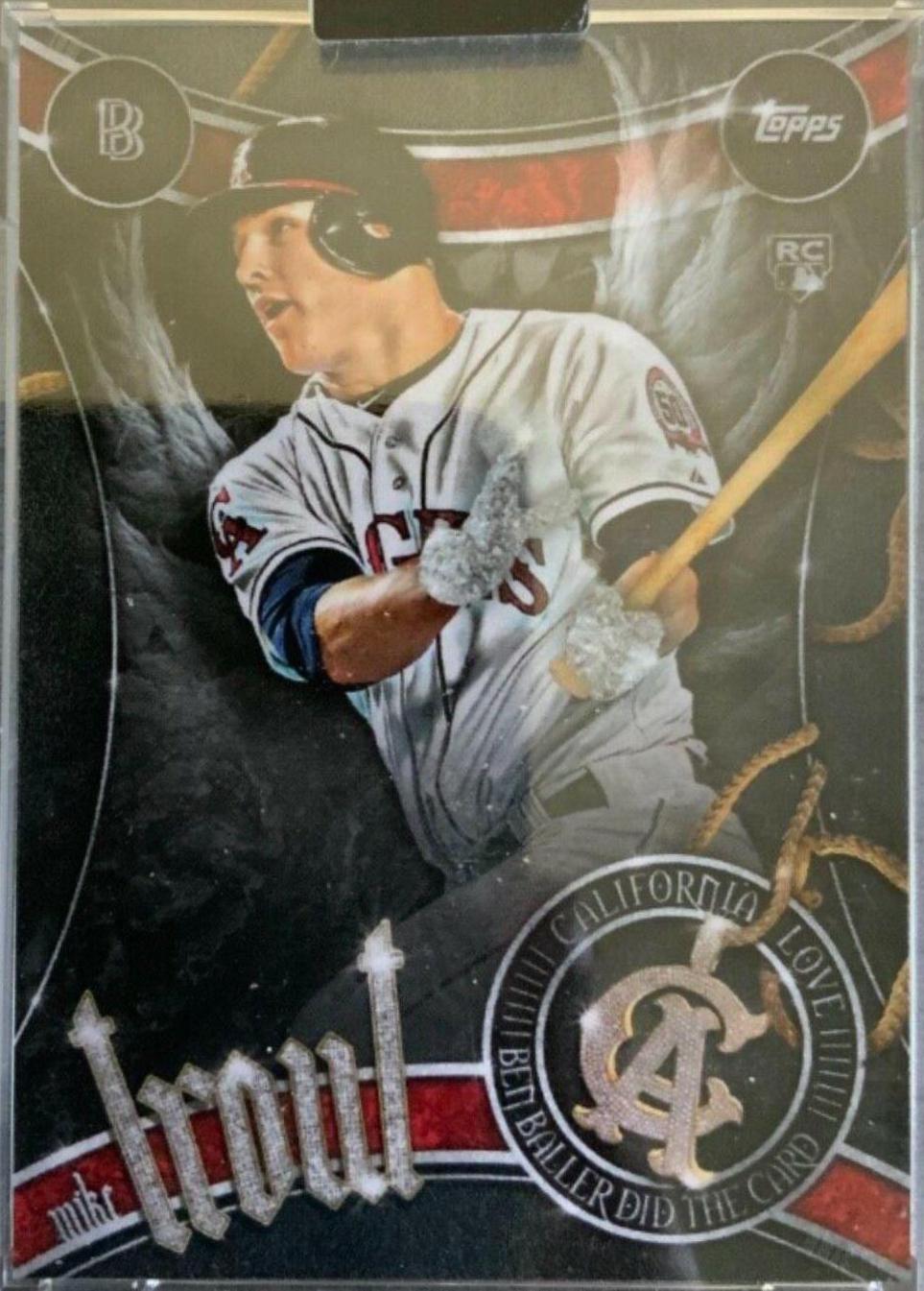 2020 Topps Project 2020 Mike Trout #51 card