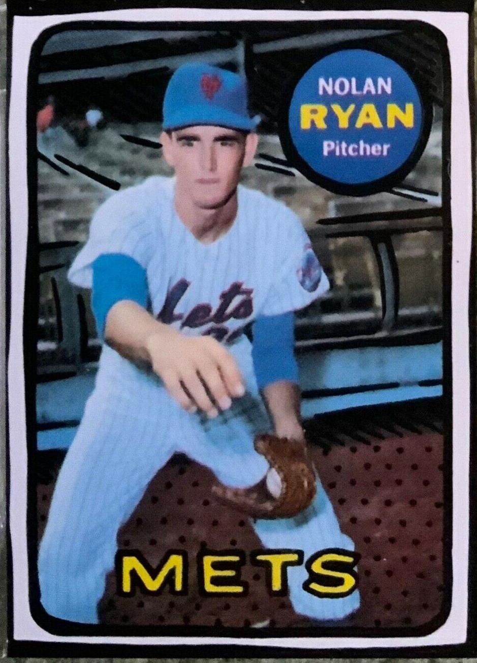 2020 Topps Project 2020 Nolan Ryan #87 card