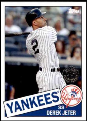 2020 Topps Update 1985 35th Anniversary DEREK JETER #85TB-1 card