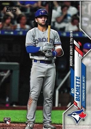 2020 Topps Update Bo Bichette #U-1 card