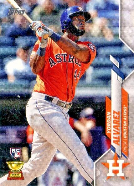 2020 Topps Yordan Alvarez #276 card
