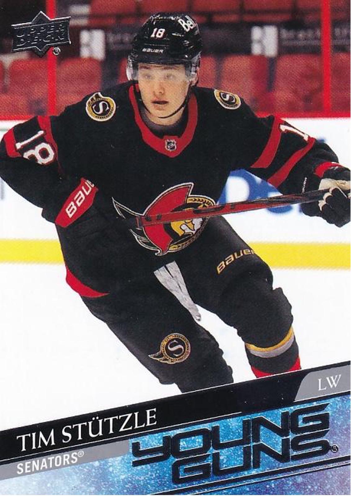 2020 Upper Deck Tim Stutzle #482 card