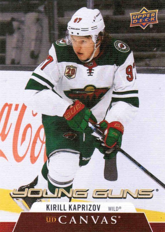 2020 Upper Deck UD Canvas Kirill Kaprizov #C225 card