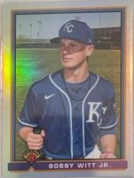 2021 Bowman 1991 Bobby Witt Jr. [Chrome] #91B-BW card