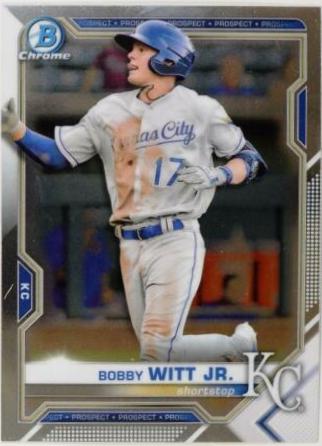 2021 Bowman Chrome Prospects Bobby Witt Jr. #BCP-1 card
