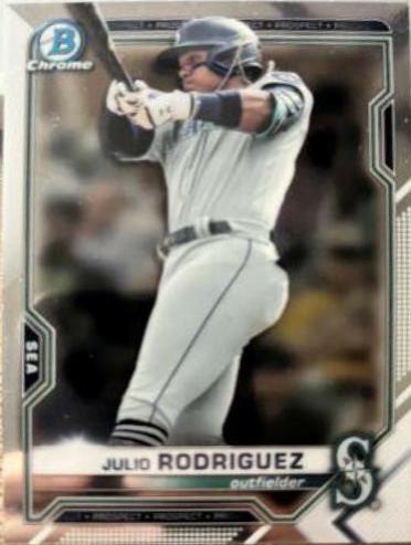 2021 Bowman Chrome Prospects Julio Rodriguez #BCP-231 card