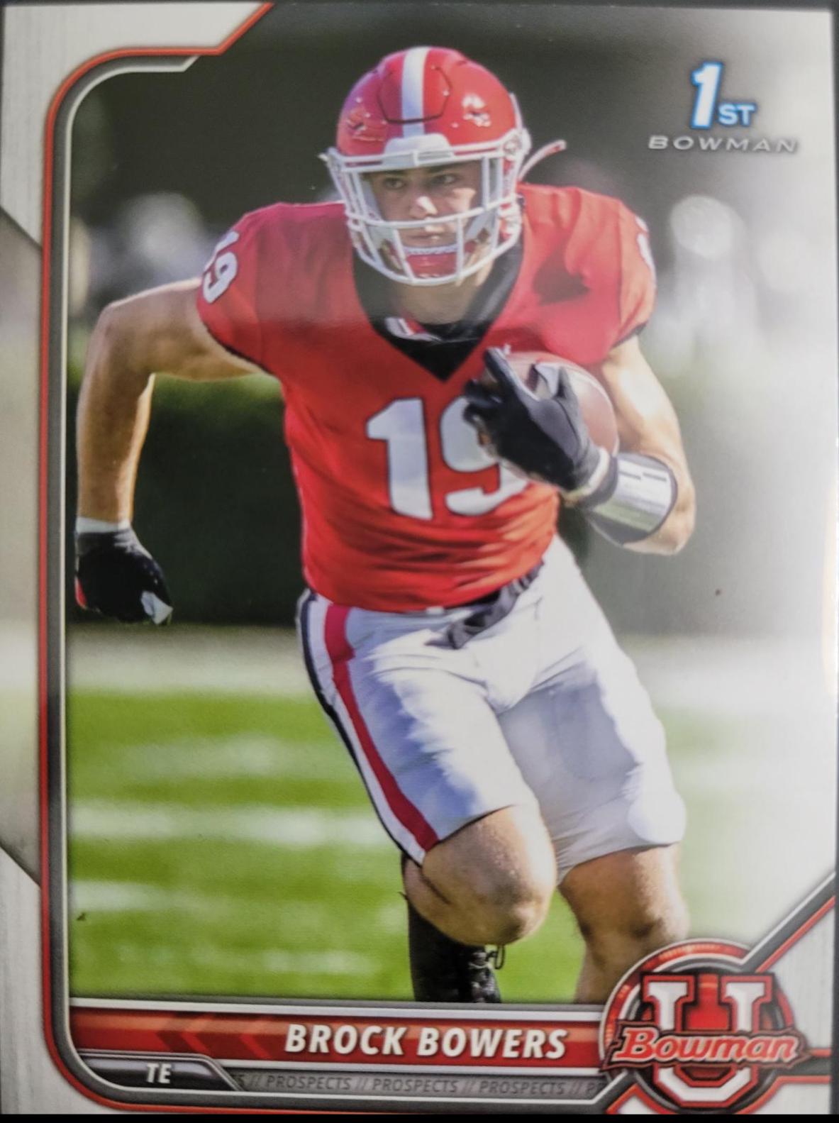 2021 Bowman University Brock Bowers #83 card