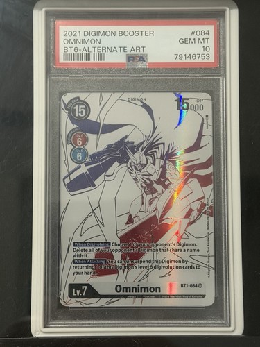 2021 Double Diamond Omnimon [Alternate Art] #BT1-084 card