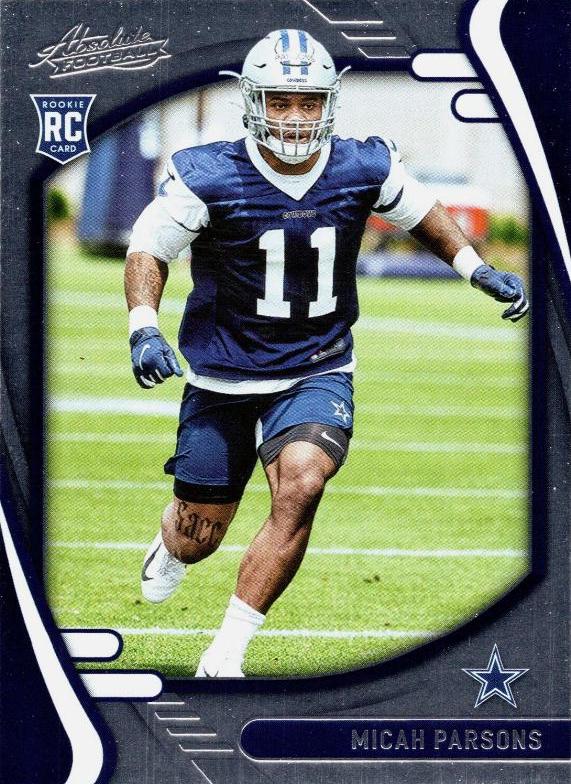 2021 Panini Absolute Micah Parsons #158 card