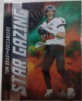 2021 Panini Absolute Star Gazing tom brady #SG1 card