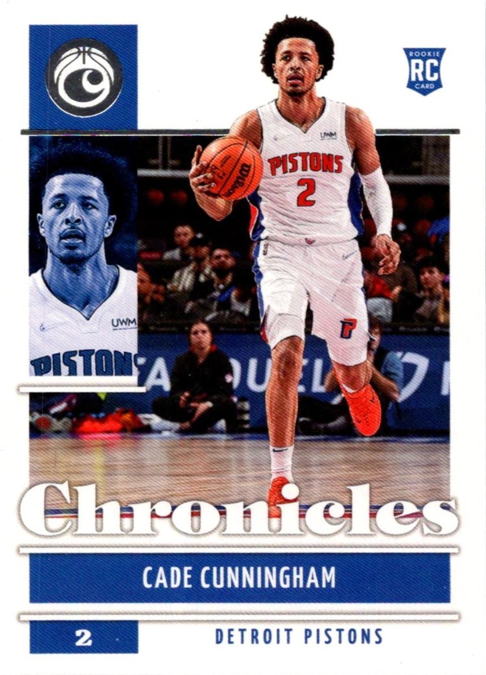 2021 Panini Chronicles Cade Cunningham #50 card