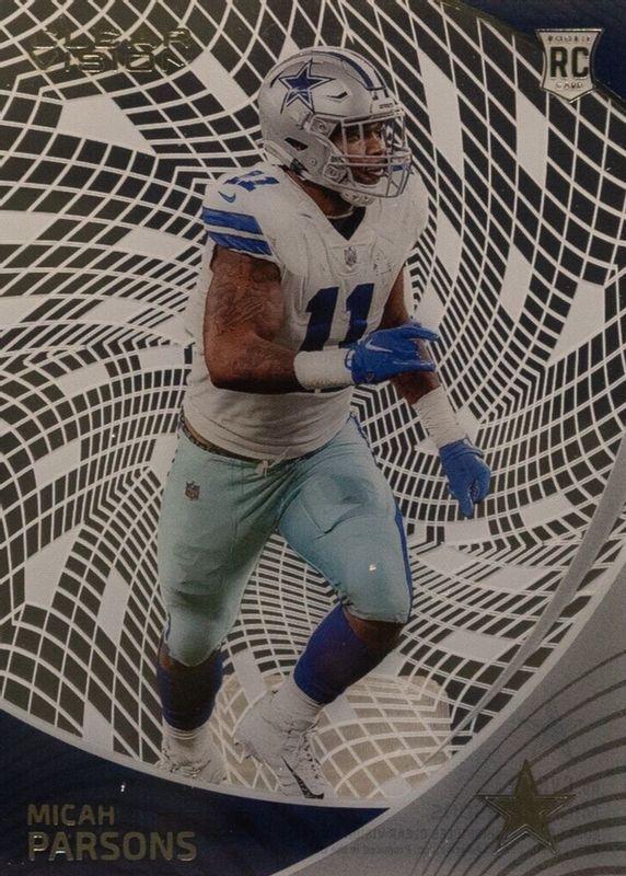 2021 Panini Chronicles Clear Vision Rookies Micah Parsons #CVR-11 card