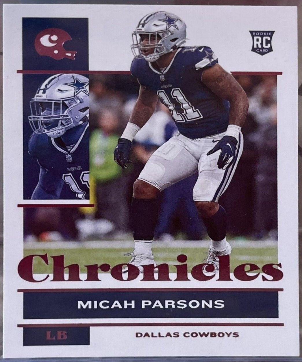 2021 Panini Chronicles Micah Parsons [Pink] #28 card