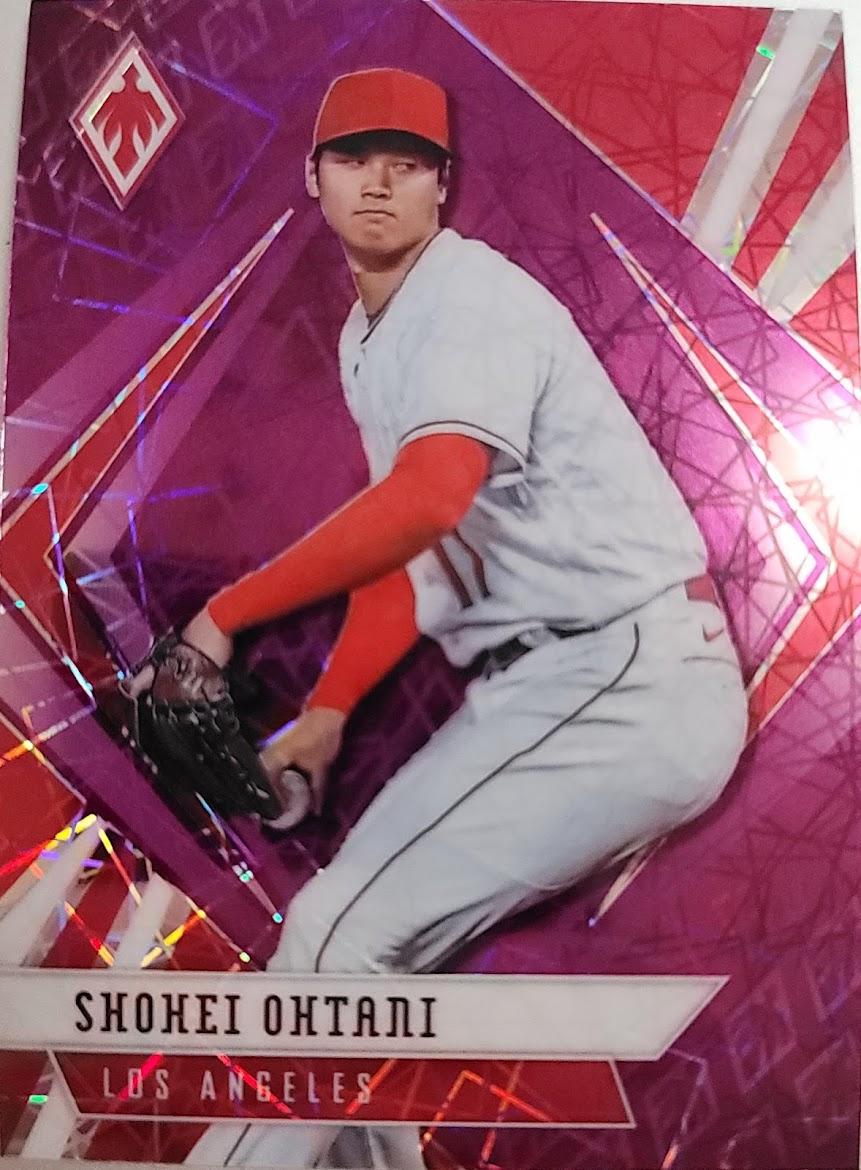 2021 Panini Chronicles Phoenix Shohei Ohtani [Purple Velocity] #15 card