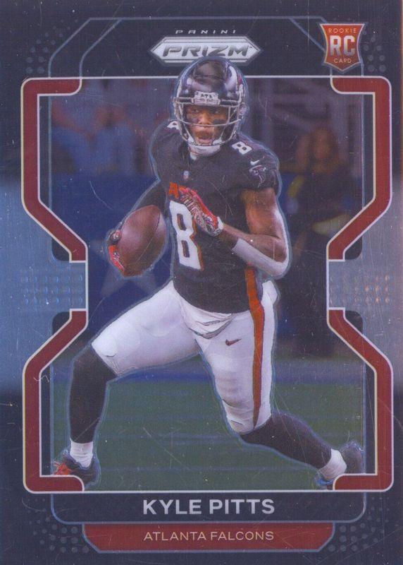 2021 Panini Chronicles Prizm Black Kyle Pitts #PB-7 card