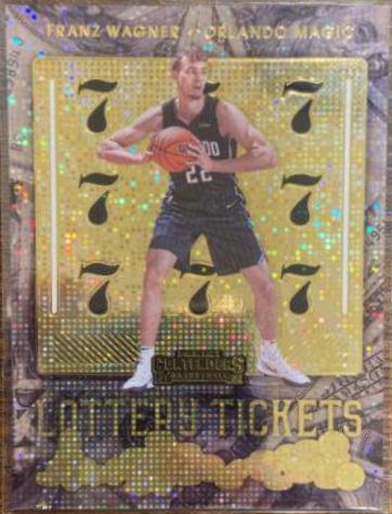 2021 Panini Contenders Lottery Ticket Franz Wagner #8 card