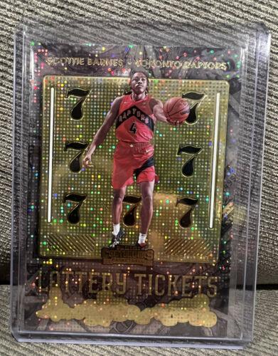 2021 Panini Contenders Lottery Ticket Scottie Barnes #4 card