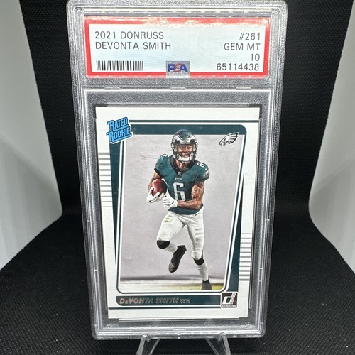 2021 Panini Donruss DeVonta Smith #261 card
