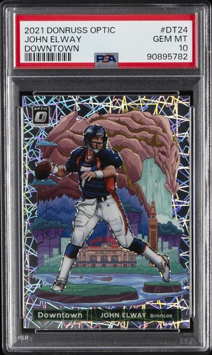 2021 Panini Donruss Downtown John Elway #DT-24 card