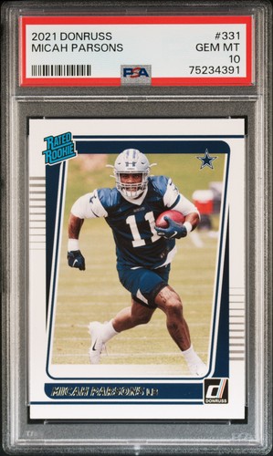 2021 Panini Donruss Micah Parsons #331 card