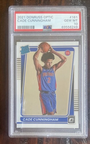2021 Panini Donruss Optic Cade Cunningham #161 card