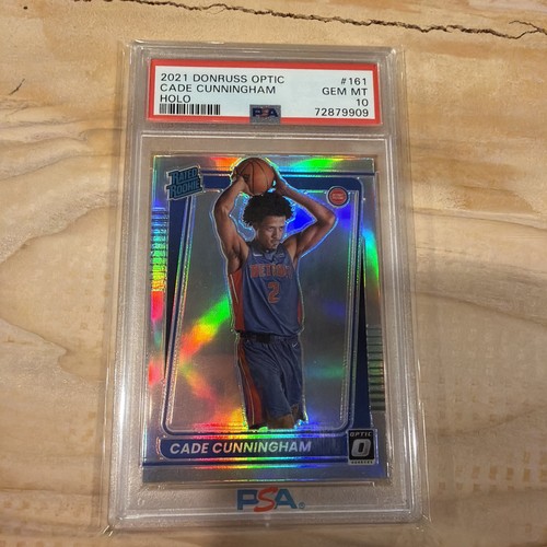 2021 Panini Donruss Optic Cade Cunningham [Holo] #161 card