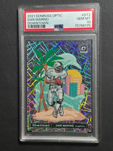 2021 Panini Donruss Optic Downtown Dan Marino #DT-2 card