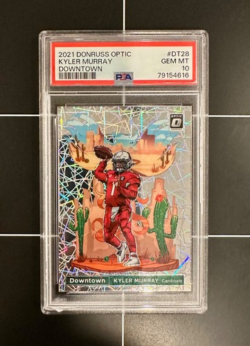 2021 Panini Donruss Optic Downtown Kyler Murray #DT-28 card