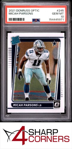 2021 Panini Donruss Optic Micah Parsons #245 card