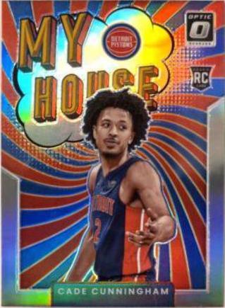 2021 Panini Donruss Optic My House Cade Cunningham [Holo] #16 card