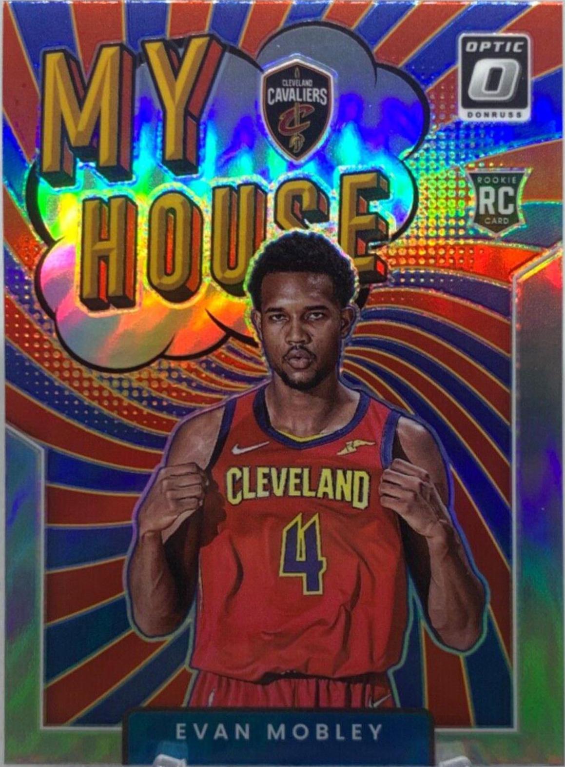 2021 Panini Donruss Optic My House Evan Mobley [Holo] #18 card