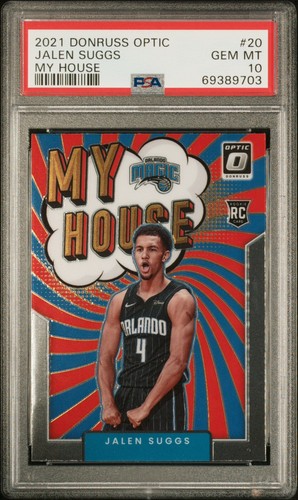 2021 Panini Donruss Optic My House Jalen Suggs #20 card