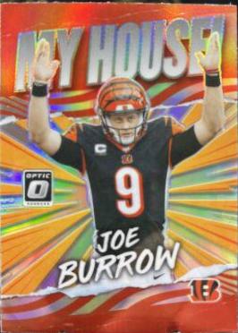 2021 Panini Donruss Optic My House Joe Burrow #MH-11 card