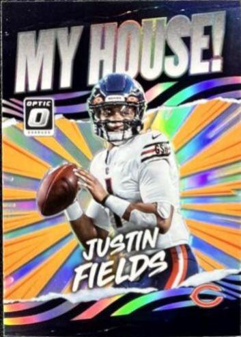 2021 Panini Donruss Optic My House Justin Fields #MH-4 card