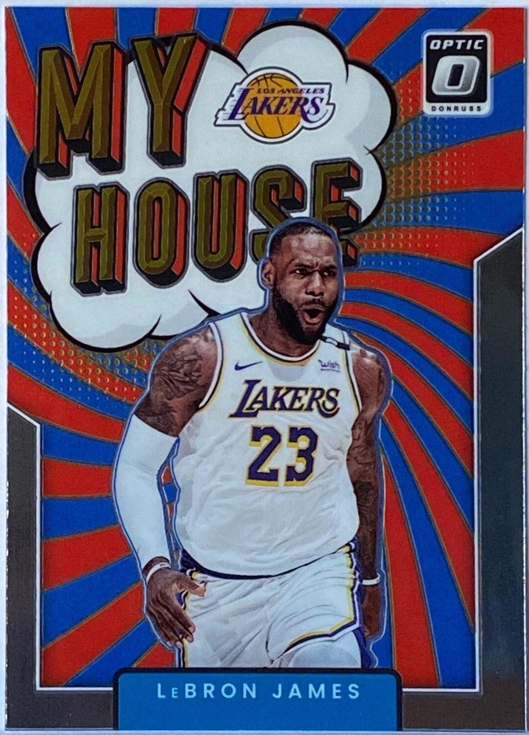 2021 Panini Donruss Optic My House LeBron James #6 card