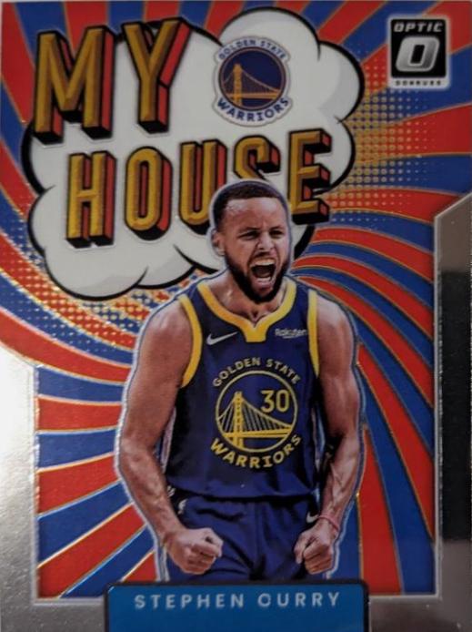 2021 Panini Donruss Optic My House Stephen Curry #3 card