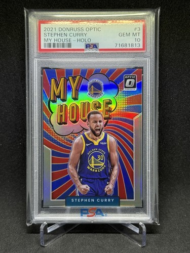 2021 Panini Donruss Optic My House Stephen Curry [Holo] #3 card