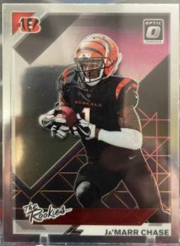 2021 Panini Donruss Optic The Rookies Ja'Marr Chase #TR-7 card