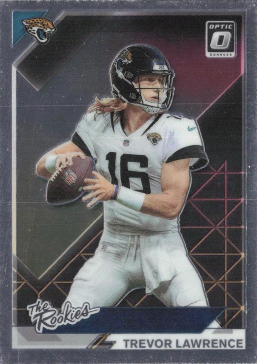 2021 Panini Donruss Optic The Rookies Trevor Lawrence #TR-1 card