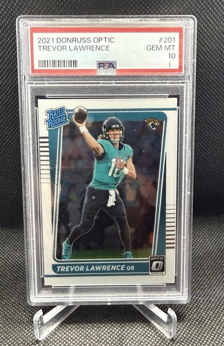 2021 Panini Donruss Optic Trevor Lawrence #201 card