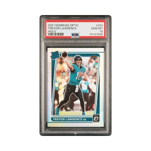 2021 Panini Donruss Optic Trevor Lawrence [Holo] #201 card