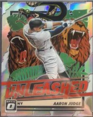 2021 Panini Donruss Optic Unleashed Aaron Judge [Holo] #UNL5 card