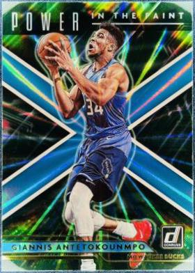 2021 Panini Donruss Power in the Paint Giannis Antetokounmpo #3 card