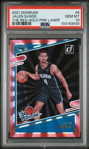 2021 Panini Donruss The Rookies Jalen Suggs #5 card